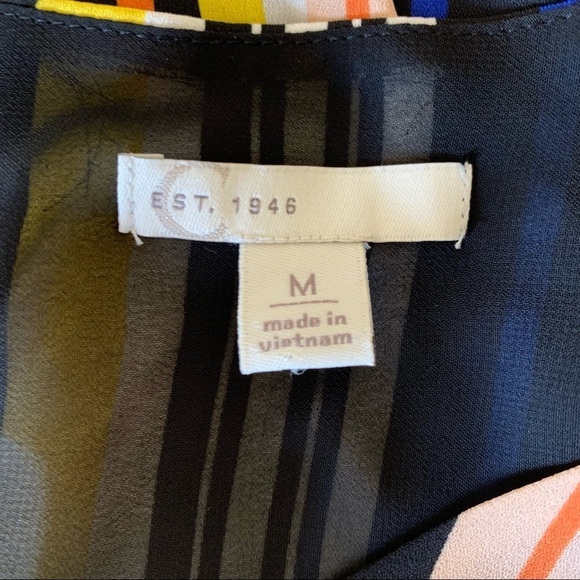 CATO Striped Flowy Layered Top - Picture 5 of 7